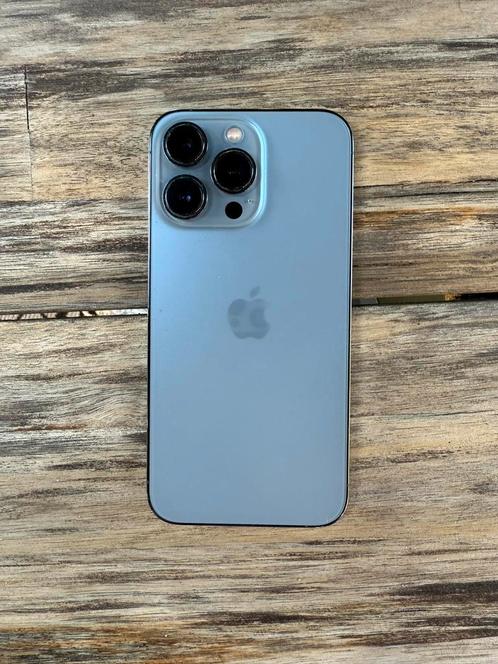 Iphone 13 PRO 128GB Sierra Blue iOS 18.5, Telecommunicatie, Mobiele telefoons | Apple iPhone, Zo goed als nieuw, 128 GB, Blauw