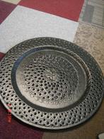 Nieuw dienblad/decoratie blad zwart 58 cm, Huis en Inrichting, Woonaccessoires | Schalen en Manden, Overige materialen, Schaal