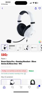 razer kaira pro wit voor xbox series x, Turtle Beach, Ophalen of Verzenden, Zo goed als nieuw, Draadloos