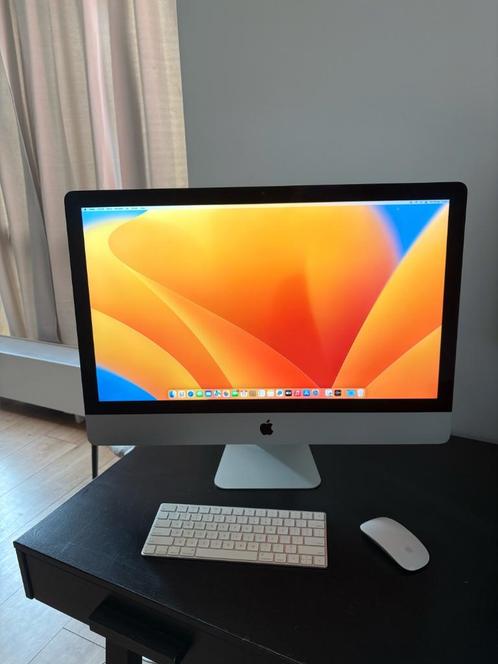 Apple iMac 27 inch, Retina 5K scherm, i7, 8GB, 1TB, Computers en Software, Apple Desktops, Zo goed als nieuw, iMac, SSD, 4 Ghz of meer