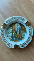 Limoges asbakje Lourdes 100-jarig jublileum, 1958, Ophalen of Verzenden, Zo goed als nieuw, Overige typen, Christendom | Katholiek