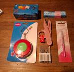 handschaartje, centimeter-roller spelden, enz., Ophalen of Verzenden, Nieuw, Knoop of Knopen