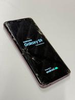 Samsung Galaxy S9 paars roze - Gebroken scherm & achterkant, Android OS, Galaxy Note 2 t/m 9, Gebruikt, Zonder abonnement