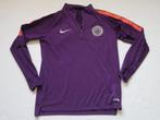 NIKE Voetbalsweater paars MANCHESTER CITY maat M (piris), Maat M, Verzenden, Zo goed als nieuw, Shirt