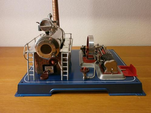Wilesco D20 stoommachine, Hobby en Vrije tijd, Modelbouw | Overige, Zo goed als nieuw, Verzenden