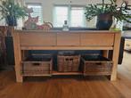 Site table teak hout, Huis en Inrichting, Ophalen, 100 tot 150 cm, Teakhout, Zo goed als nieuw