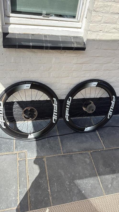 FFWD Ryot 55, Fietsen en Brommers, Fietsonderdelen, Gebruikt, Racefiets, Wiel, Ophalen
