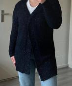 Bien Bleu donkerblauwe vest met lichte stretch en glitter, Kleding | Dames, Truien en Vesten, Maat 38/40 (M), Blauw, Ophalen of Verzenden