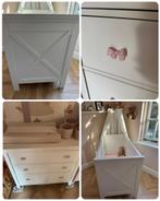Kidsmill Savigno ledikant jollein hemeltje en commode baby, Ophalen, Zo goed als nieuw, Minder dan 140 cm, Matras