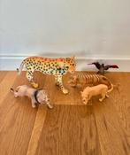 Leeuw/tijger speeldieren, Ophalen of Verzenden, Zo goed als nieuw, Wild dier, Beeldje of Figuurtje