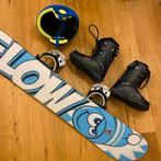 Snowboard set (6-8 jaar) + schoenen en helm, Ophalen of Verzenden, Gebruikt, Board