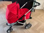 Easywalker Qttro combi Kinderwagen rood compleet, Gebruikt, Verstelbare duwstang, Combiwagen, Ophalen