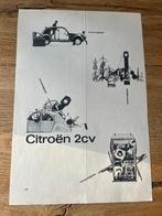 Citroen 2CV originele advertentie 1963 vintage, Ophalen of Verzenden, Gelezen, Citroën
