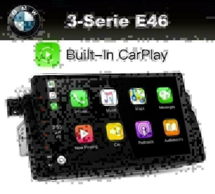 BMW E46 3serie navigatie android 8.1 wifi dab+ carplay 9inch, Auto diversen, Ophalen of Verzenden, Nieuw
