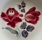 Digoin Sarreguemines Cannes diep bord soepbord met rozen, Antiek en Kunst, Antiek | Servies los, Ophalen of Verzenden