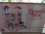 Mooi roze speelhuisje, Ophalen of Verzenden, Zo goed als nieuw, Poppenhuis