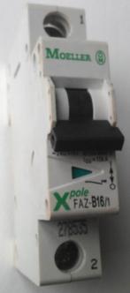 Automaat Klockner Moeller FAZ-B16/1, Hobby en Vrije tijd, Elektronica-componenten, Ophalen of Verzenden, Gebruikt