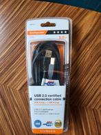 Kabel USB A - USB B van 5.0 m, Ophalen of Verzenden, Nieuw, 5 tot 10 meter, Overige kabels