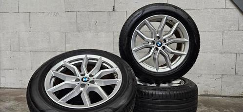 19" BMW 734 X5 X6 G05 G06 velgen winter zomerbanden TPMS, Auto-onderdelen, Banden en Velgen, Banden en Velgen, Zomerbanden, 19 inch