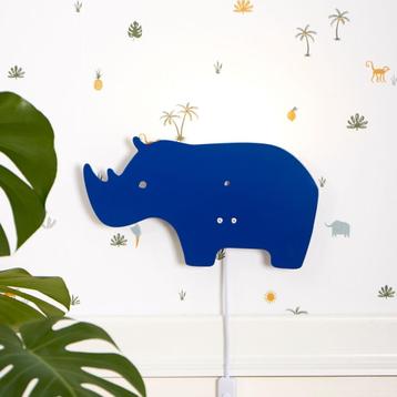 Kinderlamp Wandlamp Lamp Neushoorn Roommate beschikbaar voor biedingen