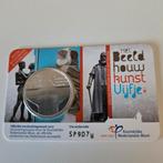 Beeldhouwkunst Vijfje 2012 coincard, Koningin Beatrix, Zilver, Euro's, Ophalen of Verzenden