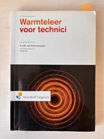 Warmteleer voor technici 10e druk, Ophalen of Verzenden, Gelezen, Werktuigbouwkunde, A.J.M. van Kimmenaede