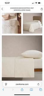 2x Dekbedovertrek laken wieg 100x120cm Zara Home, Overige kleuren, Overige maten, Dekbedovertrek, Nieuw