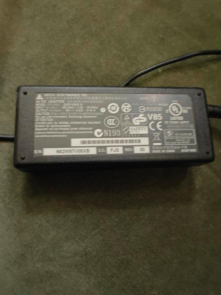 Delta Electronics SADP-65KB B AC/DC Adapter 19V, Computers en Software, Laptop-opladers, Gebruikt, Ophalen of Verzenden