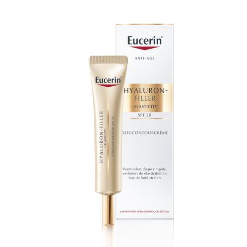 Eucerin Hyaluron-Filler + Elasticity Oogcontourcrème SPF20, Sieraden, Tassen en Uiterlijk, Uiterlijk | Gezichtsverzorging, Nieuw