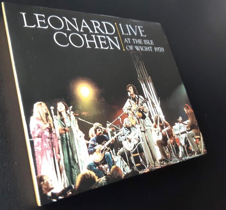 LEONARD COHEN - Live at the Isle of Wight Festival '70 (2CD), Cd's en Dvd's, Cd's | Rock, Zo goed als nieuw, Singer-songwriter