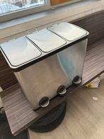 Afscheid prullenbak/ sorteer vuilbak 60L, Ophalen, Gebruikt, Met pedaal, 50 tot 75 cm