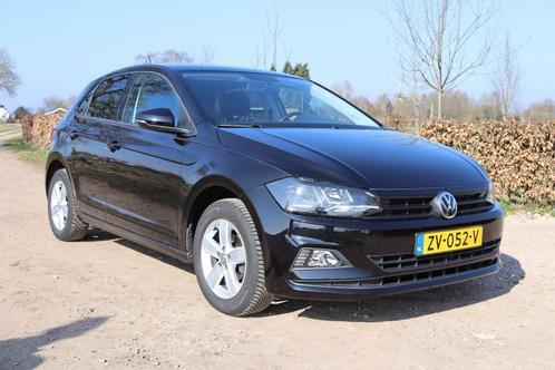 Volkswagen Polo 1.0 TSI 95pk 2019 Zwart | Nette auto!, Auto's, Volkswagen, Particulier, Polo, Achteruitrijcamera, Airbags, Airconditioning