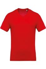 T-shirts Kariban in rood 2, 3 of 4XL met V-hals, Kleding | Heren, Nieuw, Kariban, Ophalen of Verzenden, Overige maten