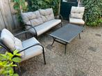 Loungeset met kussens, Tuin en Terras, Ophalen, Gebruikt, Bank