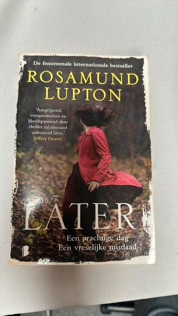 Rosamund Lupton - later beschikbaar voor biedingen