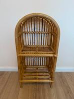 Boekenkast van rotan, beige, Ophalen, Minder dan 50 cm, Gebruikt, Minder dan 100 cm