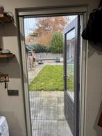 Nieuwe Plissé Hordeur 864x2112 Wit - Links Draaiend, Kunststof, 80 tot 100 cm, Hordeur, Nieuw