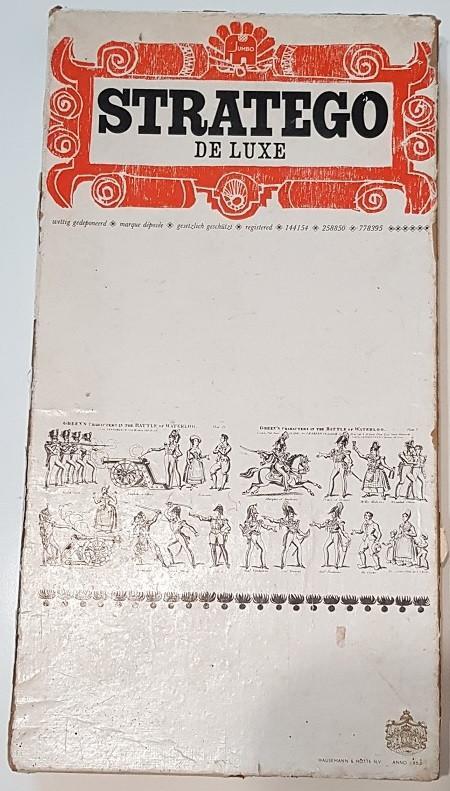 Stratego de luxe, Hobby en Vrije tijd, Gezelschapsspellen | Bordspellen, Gebruikt, Een of twee spelers, Ophalen of Verzenden