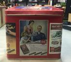 Groot vintage Douwe Egberts koffieblik, Verzamelen, Blikken, Ophalen of Verzenden