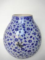 Vaas bloemenvaas 9500 ml Bunzlau Castle, Huis en Inrichting, Woonaccessoires | Vazen, Lies@bunzlaunoord.nl, Blauw, Aardewerk of Porselein