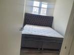 Tweepersoonsbed 180x200 met Opbergruimte + Topper, Ophalen, Gebruikt, Tweepersoons, 180 cm