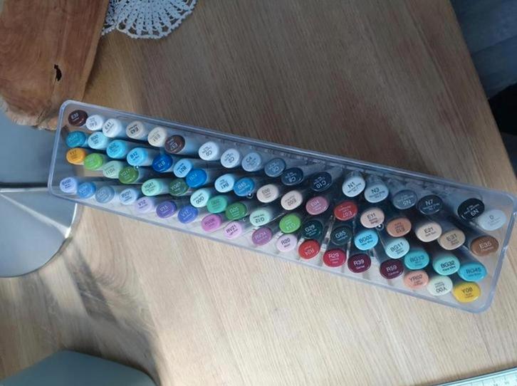 Copic Sketch markers set B, Hobby en Vrije tijd, Tekenen, Nieuw, Potlood of Stift, Ophalen of Verzenden