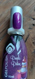 Magnetic gelpolish Purple Potion 103533, Ophalen of Verzenden, Gebruikt, Paars, Handen en Nagels