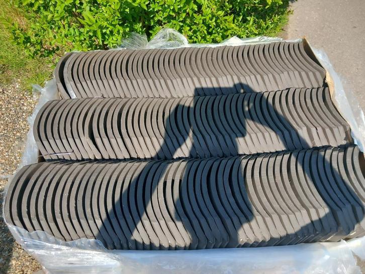 Oud hollandse nokvorsten, oudhollandse vorsten/schaaltje 350, Doe-het-zelf en Verbouw, Dakpannen en Dakbedekking, Nieuw, Dakpannen