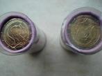 2 ROLLEN  2 EURO  200 JAAR KONINKRIJK, Setje, Koningin Beatrix, Zilver, Euro's