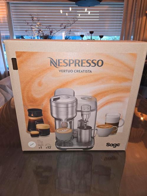 Splinternieuwe VERTUO CREATISTA ( BLACK TRUFFLE ), Witgoed en Apparatuur, Koffiezetapparaten, Nieuw, Koffiemachine, Ophalen of Verzenden