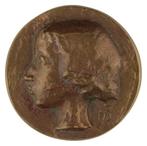 PENNING VPK 1970 Floyd T. DeWitt : Wordt Wat Gij Zijt º, Verzenden, Brons, Nederland