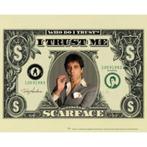 Scarface – dollar grote kaart bij Stichting Superwens!, Ophalen of Verzenden, Nieuw