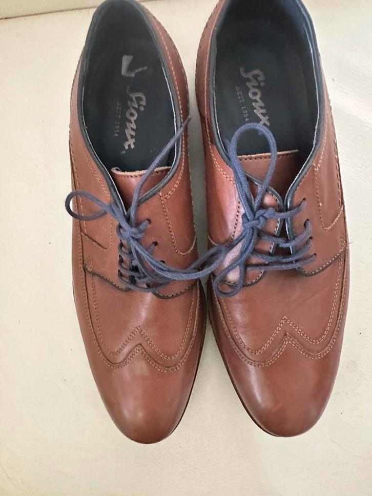 Sioex in nieuwstaat verkerende schoenen maat 7,5, Kleding | Heren, Schoenen, Zo goed als nieuw, Bruin, Verzenden