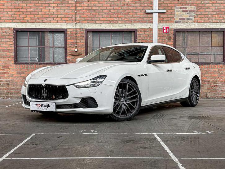 Maserati Ghibli 3.0 V6 D 275pk 2015 (Origineel-NL), HF-346-H, Auto's, Maserati, Bedrijf, Ghibli, Overige brandstoffen, Euro 5